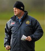 22 January 2012; The Offaly manager Ollie Baker. Bord na Mona Walsh Cup, Westmeath v Offaly, Coralstown Kinnegad GAA Club, Kinnegad, Co. Westmeath. Picture credit: Ray McManus / SPORTSFILE
