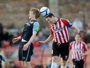 4 May 2012; Barry Molloy, Derry City, in action against Chris Forrester, St Patrick's Athletic. Airtricity League Premier Division, Derry City v St Patrick's Athletic, Brandywell, Derry. Picture credit: Oliver McVeigh / SPORTSFILE