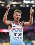 12 August 2017; Andrew Butchart of Great Britain following the final of the Men's 5000m event during day nine of the 16th IAAF World Athletics Championships at the London Stadium in London, England. Photo by Stephen McCarthy/Sportsfile
