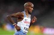 12 August 2017; Mo Farah of Great Britain competes in the final of the Men's 5000m event during day nine of the 16th IAAF World Athletics Championships at the London Stadium in London, England. Photo by Stephen McCarthy/Sportsfile