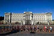 13 August 2017; Athletes pass Buckingham Palace in the Men's 50km Race Walk final during day ten of the 16th IAAF World Athletics Championships at The Mall in London, England. Photo by Stephen McCarthy/Sportsfile