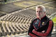 14 August 2017; Mayo manager Stephen Rochford in attendance after a Mayo Football Press Conference at Elvery's MacHale Park, Castlebar in Mayo. Photo by David Maher/Sportsfile