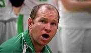 13 August 2017; Ireland coach Tommy O'Mahony during the FIBA U18 Women's European Basketball Championships Final between Ireland and Germany at the National Basketball Arena in Tallaght, Dublin.  Photo by Brendan Moran/Sportsfile
