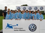 13 August 2017; Plate trophy runners up Roscommon Cubs during the Volkswagen Junior Masters event - Day 2 in the AUL Complex Dublin. Now in its fourth year, the tournament has grown into one of the most prestigious under age soccer tournaments in Ireland with the wining club receiving €2,500 from Volkswagen. Photo by Eóin Noonan/Sportsfile