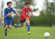 13 August 2017; Action from the game between Tullamore Town and Knocknacarra FC in the Volkswagen Junior Masters event - Day 2 in the AUL Complex Dublin. Now in its fourth year, the tournament has grown into one of the most prestigious under age soccer tournaments in Ireland with the wining club receiving €2,500 from Volkswagen. Photo by Eóin Noonan/Sportsfile