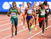 13 August 2017; Caster Semenya of South Africa on her way to winning the final of the Women's  800m event during day ten of the 16th IAAF World Athletics Championships at the London Stadium in London, England. Photo by Stephen McCarthy/Sportsfile