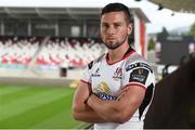 14 August 2017; John Cooney of Ulster during the Ulster Rugby kit launch at Kingspan Stadium in Belfast. Photo by Oliver McVeigh/Sportsfile