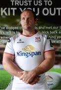 14 August 2017; Schalk Van Der Merwe of Ulster during the Ulster Rugby kit launch at Kingspan Stadium in Belfast. Photo by Oliver McVeigh/Sportsfile