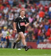 13 August 2017; Referee Áisling Conneely, St. Vincent’s NS, Turloughmore, Co Galway, during the INTO Cumann na mBunscol GAA Respect Exhibition Go Games at half time during the GAA Hurling All-Ireland Senior Championship Semi-Final match between Cork and Waterford at Croke Park in Dublin. Photo by Ray McManus/Sportsfile