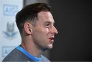15 August 2017; Philly McMahon of Dublin speaking during press conference at the Gibson Hotel in Dublin. Photo by Sam Barnes/Sportsfile