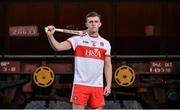 15 August 2017; Ciaran Steele of Derry was in Dublin today to look ahead to this weekend’s Bord Gáis Energy GAA Hurling U-21 All-Ireland semi-finals.  The double header will take place in Semple Stadium, Thurles on Saturday afternoon, with Derry and Kilkenny throwing in at 4.00pm and Galway and Limerick commencing at 6.00pm. Fans unable to attend the game can catch all the action live on TG4 or can follow #HurlingToTheCore online. Photo by Sam Barnes/Sportsfile