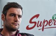 15 August 2017; David Burke of Galway during a press conference at the Loughrea Hotel & Spa in Loughrea, Co Galway. Photo by David Maher/Sportsfile