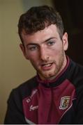 15 August 2017; Padraic Mannion of Galway after a press conference at the Loughrea Hotel & Spa in Loughrea, Co Galway. Photo by David Maher/Sportsfile