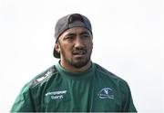 15 August 2017; Bundee Aki of Connacht during squad training at the Sportsground in Galway. Photo by Eóin Noonan/Sportsfile