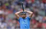 13 August 2017; David Keogh of Dublin dejected after the Electric Ireland GAA Hurling All-Ireland Minor Championship Semi-Final match between Dublin and Cork at Croke Park in Dublin. Photo by Piaras Ó Mídheach/Sportsfile