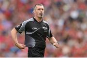 13 August 2017; Referee James Owens during the GAA Hurling All-Ireland Senior Championship Semi-Final match between Cork and Waterford at Croke Park in Dublin. Photo by Piaras Ó Mídheach/Sportsfile