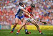 13 August 2017; Damian Cahalane of Cork is tackled by Jake Dillon of Waterford during the GAA Hurling All-Ireland Senior Championship Semi-Final match between Cork and Waterford at Croke Park in Dublin. Photo by Brendan Moran/Sportsfile