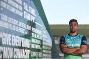 15 August 2017; Jarrad Butler of Connacht after a press conference at the Sportsground in Galway. Photo by Eóin Noonan/Sportsfile