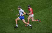 13 August 2017; Maurice Shanahan of Waterford in action against Colm Spillane of Cork during the GAA Hurling All-Ireland Senior Championship Semi-Final match between Cork and Waterford at Croke Park in Dublin. Photo by Daire Brennan/Sportsfile