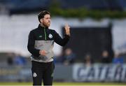 15 August 2017; Shamrock Rovers manager Stephen Bradley during the SSE Airtricity League Premier Division match between Limerick FC and Shamrock Rovers at Market's Field in Limerick. Photo by Diarmuid Greene/Sportsfile
