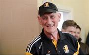 15 August 2017; Davy Russell's Best manager Brian Cody in the dressing room before the sixth annual Hurling for Cancer Research game, a celebrity hurling match in aid of the Irish Cancer Society in St Conleth’s Park, Newbridge. The event, organised by legendary racehorse trainer Jim Bolger and National Hunt jockey Davy Russell, has raised €540,000 to date to fund the Irish Cancer Society’s innovative cancer research projects. The final score was: Jim Bolger’s Best: 7-21, Davy Russell’s Stars 8-13. St. Conleth’s Park, Newbridge, Co Kildare. Photo by Piaras Ó Mídheach/Sportsfile