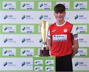 16 August 2017; Under-15 club player Bryan Lynch of Sligo Rovers F.C in attendance at the SSE Airtricity National Under 15 League Launch at FAI HQ, Abbotstown in Dublin. Photo by Matt Browne/Sportsfile