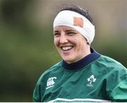 16 August 2017;  Paula Fitzpatrick of Ireland during the Ireland Women's Rugby Captains Run at UCD in Dublin. Photo by David Maher/Sportsfile
