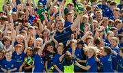 17 August 2017; Leinster's Jack McGrath with attendees during the Bank of Ireland Leinster Rugby Summer Camp at Clontarf RFC in Castle Avenue, Clontarf, Dublin. Photo by Cody Glenn/Sportsfile