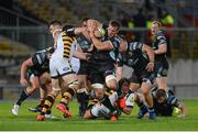 17 August 2017; Jean Deysel of Ulster is tackled by Alex Rieder of Wasps during a Pre-Season Friendly match between Ulster and Wasps at Kingspan Stadium in Belfast. Photo by Oliver McVeigh/Sportsfile