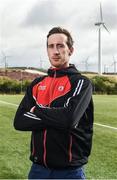 18 August 2017; Colm Cavanagh of Tyrone during a Tyrone Football Press Conference at Tyrone Centre of Excellence, in Garvaghy Co. Tyrone. Photo by Oliver McVeigh/Sportsfile
