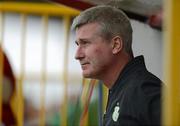 12 May 2012; Shamrock Rovers manager Stephen Kenny during the game. Airtricity League Premier Division, Sligo Rovers v Shamrock Rovers, The Showgrounds, Sligo. Picture credit: Barry Cregg / SPORTSFILE