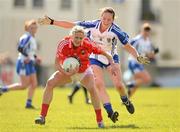 12 May 2012; Juliet Murphy, Cork, in action against Amanda Casey, Monaghan. Bord Gáis Energy Ladies National Football League, Division 1 Final, Cork v Monaghan, Parnell Park, Dublin. Photo by Sportsfile