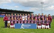 12 May 2012; The Galway squad. Bord Gáis Energy Ladies National Football League, Division 2 Final, Galway v Mayo, Parnell Park, Dublin. Picture credit: Brendan Moran / SPORTSFILE