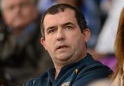 12 May 2012; Meath football manager Seamus McEnaney watches on during the game. Bord Gáis Energy Ladies National Football League, Division 1 Final, Cork v Monaghan, Parnell Park, Dublin. Photo by Sportsfile