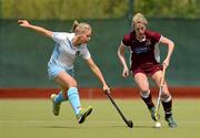 13 May 2012; Nikki Keegan, Loreto, in action against Nicola Gray, UCD. Electric Ireland Women's Irish Senior Cup Final, UCD v Loreto, National Hockey Stadium, UCD, Belfield, Dublin. Picture credit: Stephen McCarthy / SPORTSFILE