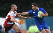 18 August 2017; Rob Kearney of Leinster is tackled by Owen Williams of Gloucester during the Bank of Ireland Pre-season Friendly match between Leinster and Gloucester at St Mary's RFC in Dublin. Photo by Matt Browne/Sportsfile