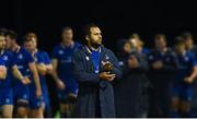 18 August 2017; Isa Nacewa of Leinster applauds the supporters with his team mates following the Bank of Ireland Pre-season Friendly match between Leinster and Gloucester at St Mary's RFC in Dublin. Photo by David Fitzgerald/Sportsfile