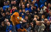 18 August 2017; Leinster mascot Leo the Lion with supporters during the Bank of Ireland Pre-season Friendly match between Leinster and Gloucester at St Mary's RFC in Dublin. Photo by David Fitzgerald/Sportsfile