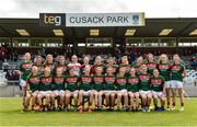 19 August 2017; The Mayo squad before the TG4 Ladies Football All-Ireland Senior Championship Quarter-Final match between Donegal and Mayo at Cusack Park in Westmeath. Photo by Matt Browne/Sportsfile