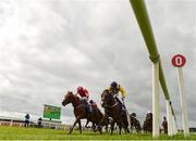 19 August 2017; Would You Believe, right, with Colin Keane up, alongside Kion with Pat Smullen up, on their way to winning the Irish Stallion Farms EBF Maiden during the Paddy Power Raceday at the Curragh Racecourse in Kildare. Photo by Eóin Noonan/Sportsfile