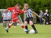 19 August 2017; A general view of the action at the Fingal Girls Festival of Football at the AUL Comlpex in Dublin. Photo by Barry Cregg/Sportsfile