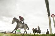 19 August 2017; My Silver Nails, with Chris Hayes up, on their way to winning the Paddy Power Onside App Nursery Handicap  during the Paddy Power Raceday at the Curragh Racecourse in Kildare. Photo by Eóin Noonan/Sportsfile