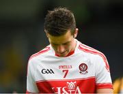 19 August 2017; A dejected Shane McGuigan of Derry after the Bord Gáis Energy GAA Hurling All-Ireland U21 Championship Semi-Final match between Kilkenny and Derry at Semple Stadium in Tipperary. Photo by Daire Brennan/Sportsfile