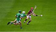 19 August 2017; Conor Whelan of Galway in action against Kyle Hayes of Limerick during the Bord Gáis Energy GAA Hurling All-Ireland U21 Championship Semi-Final match between Galway and Limerick at Semple Stadium in Tipperary. Photo by Daire Brennan/Sportsfile