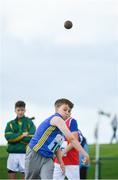 19 August 2017; Ross Doherty of Ballymahon Forgney Co Longford, competing in the Boys U14 and O12 Shot Put event during day 1 of the Aldi Community Games August Festival 2017 at the National Sports Campus in Dublin. Photo by Sam Barnes/Sportsfile