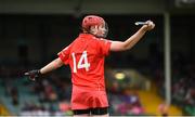 19 August 2017; Niamh McCarthy of Cork calls for a new hurley after breaking hers in a tackle during the All-Ireland Senior Camogie Championship Semi-Final between Cork and Galway at the Gaelic Grounds in Limerick. Photo by Diarmuid Greene/Sportsfile