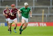 19 August 2017; Cian Lynch of Limerick in action against Jack Grealish of Galway during the Bord Gáis Energy GAA Hurling All-Ireland U21 Championship Semi-Final match between Galway and Limerick at Semple Stadium in Tipperary. Photo by Piaras Ó Mídheach/Sportsfile
