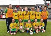 19 August 2017; Half time mini teams at the TG4 Ladies Football All-Ireland Senior Championship Quarter-Final match between Donegal and Mayo at Cusack Park in Westmeath. Photo by Matt Browne/Sportsfile