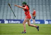19 August 2017; Hannah Looney of Cork celebrates at the final whistle after the All-Ireland Senior Camogie Championship Semi-Final between Cork and Galway at the Gaelic Grounds in Limerick. Photo by Diarmuid Greene/Sportsfile