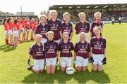 19 August 2017; Half time mini teams at the TG4 Ladies Football All-Ireland Senior Championship Quarter-Final match between Cork and Galway at Cusack Park in Westmeath. Photo by Matt Browne/Sportsfile